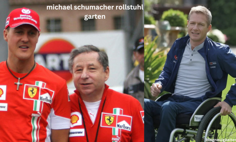 michael schumacher rollstuhl garten