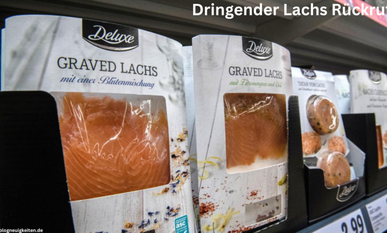 Dringender Lachs Rückruf