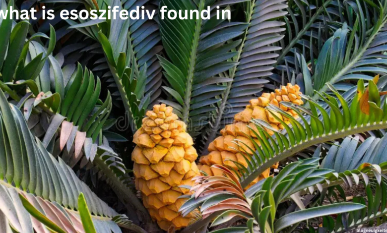 what is esoszifediv found in