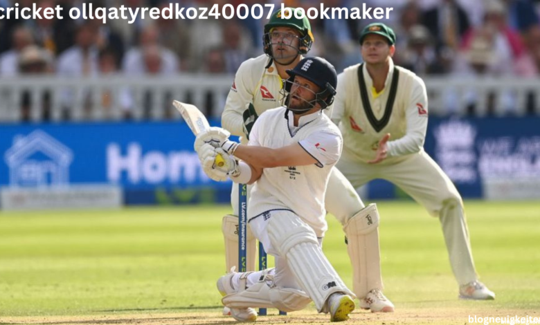 cricket ollqatyredkoz40007 bookmaker