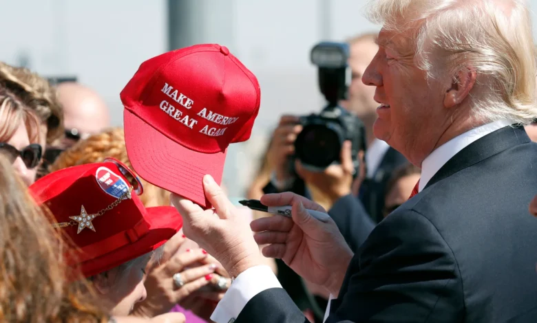 Dark MAGA hat