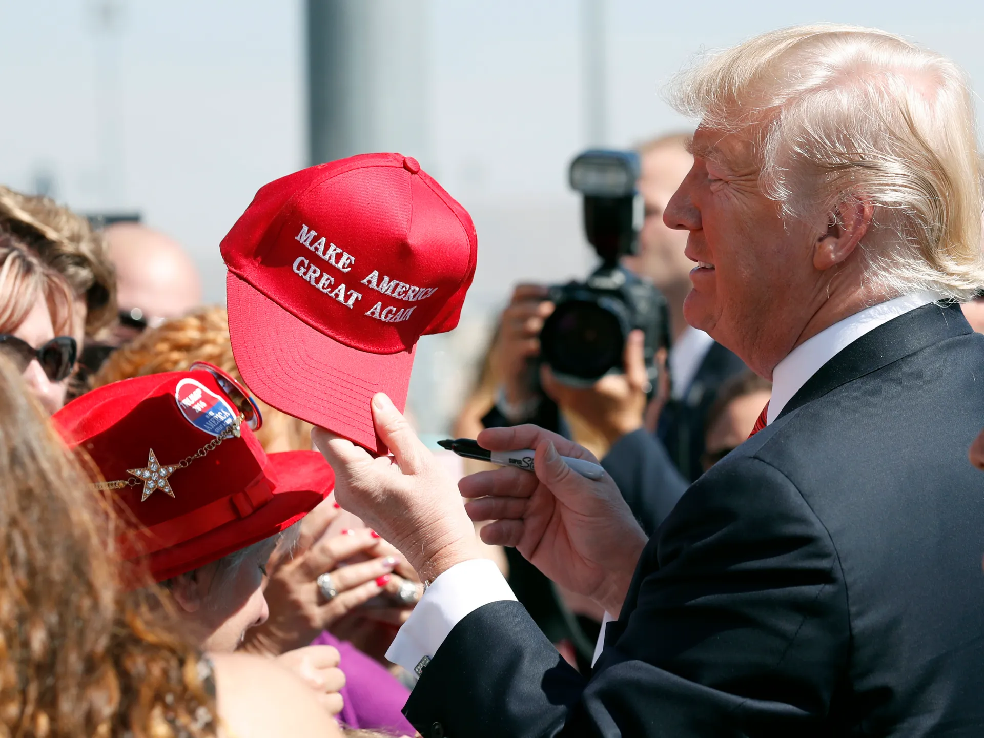 Dark MAGA hat